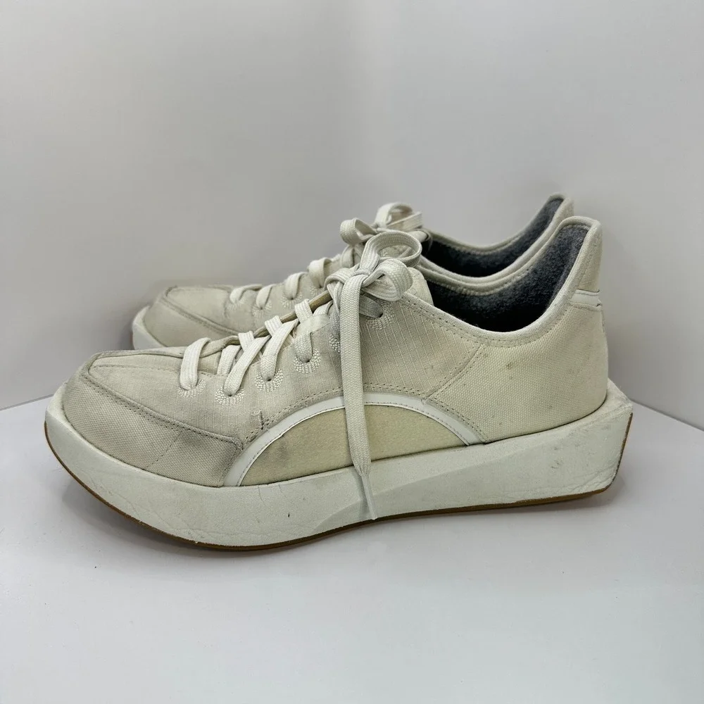 Allbirds Men's Risers Natural White Ivory Casual Shoes Wool Comfort Sneakers 9‎